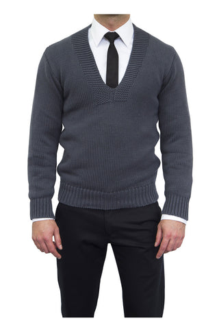 Bradley Deep V-Neck Knit