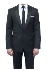 Jett Peak Satin Dinner Jacket & Tango Trouser