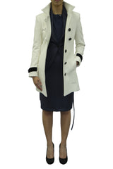 Carmella High Stand Collared Coat