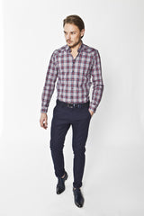 Mitch Micro Button Down Shirt